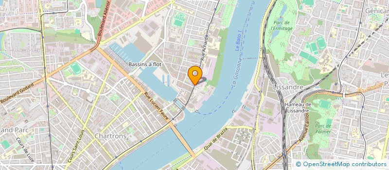 localisation de l'entreprise VIE A L'ART  BORDEAUX