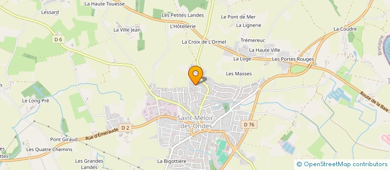 localisation de l'entreprise VIE ACTIVE A LA GOUESNIERE  LA GOUESNIERE