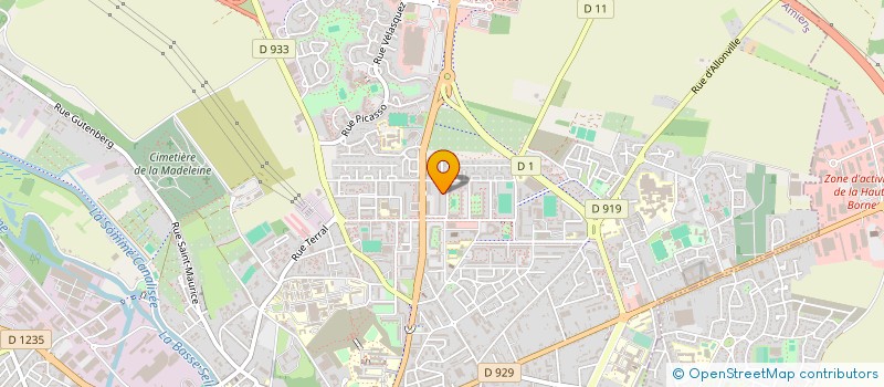 localisation de l'entreprise VIE BRISEE à AMIENS