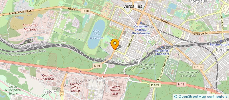 localisation de l'entreprise VIE DE JESUS MAFA à VERSAILLES