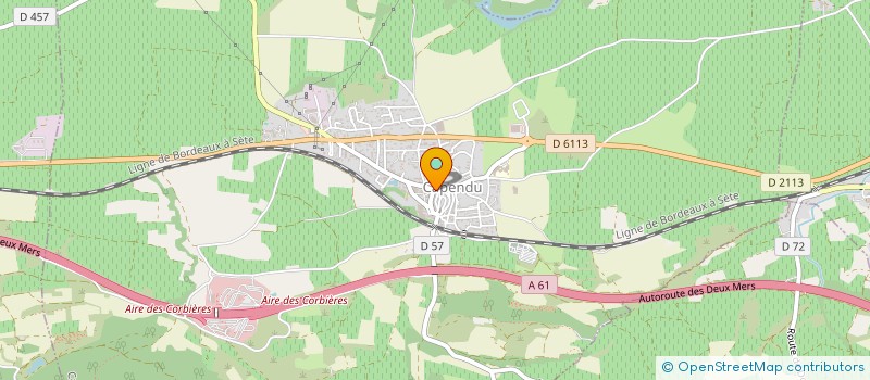 localisation de l'entreprise VIE DE L'AME  CAPENDU