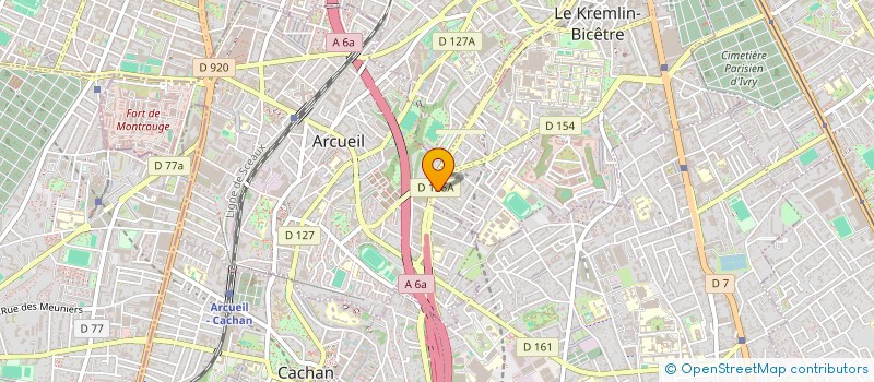 localisation de l'entreprise VIE DEBORDANTE DE BONHEUR  LE KREMLIN-BICETRE