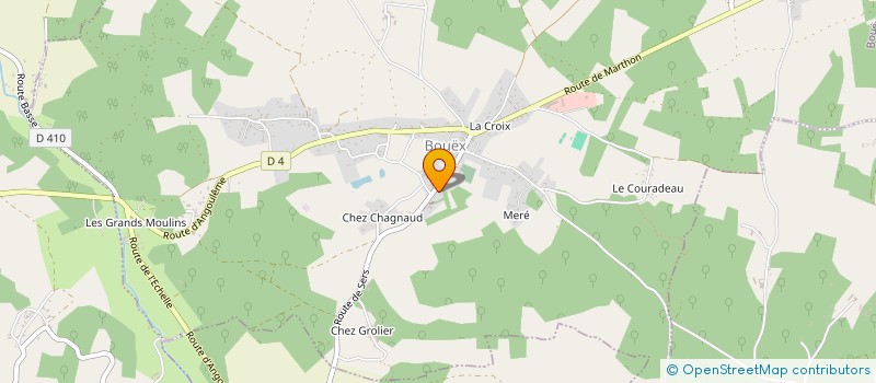 localisation de l'entreprise VIE DES ENTREPRISES ET GESTION ADMINISTR à VOUZAN