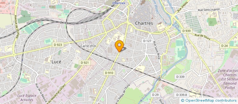 localisation de l'entreprise VIE ET ACCOMPAGNEMENT à CHARTRES