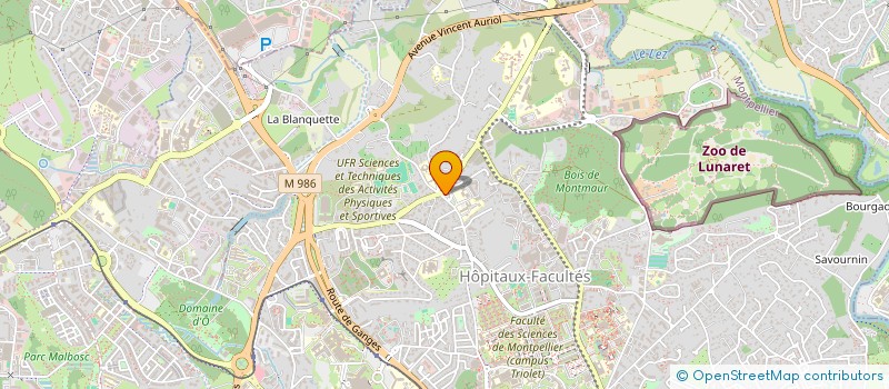 localisation de l'entreprise VIE ET ANIMATION à MONTPELLIER
