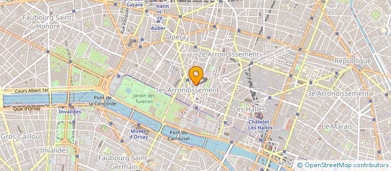 localisation de l'entreprise VIE ET BEAUTE à PARIS