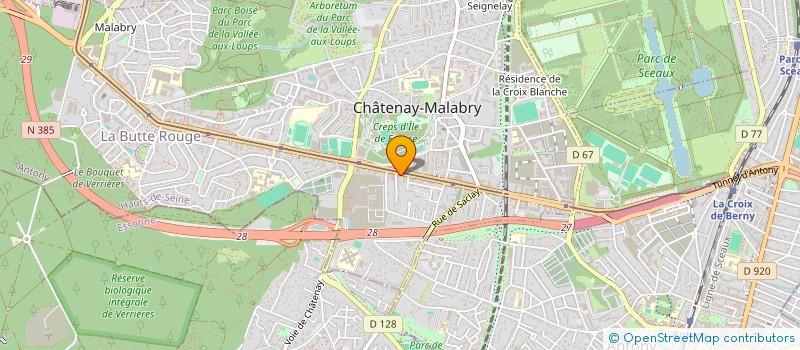 localisation de l'entreprise VIE ET MOUVEMENTS à CHATENAY-MALABRY