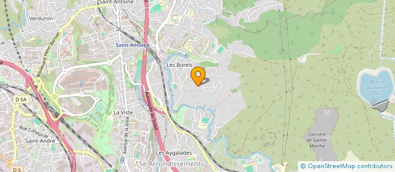 localisation de l'entreprise VIE ET TERRE SOLIDARITE COLLECTIF à MARSEILLE