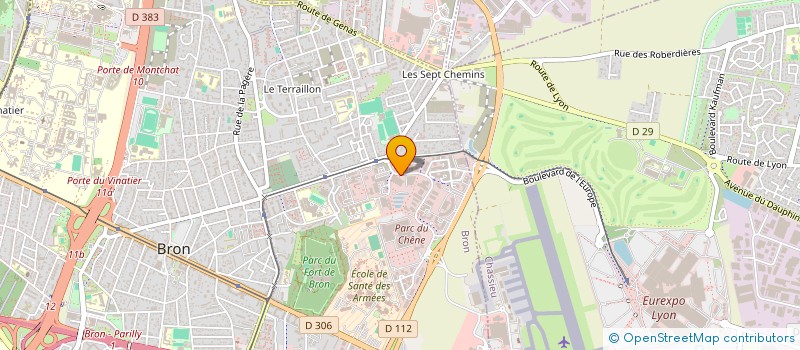 localisation de l'entreprise VIE ET TUTELLE à BRON