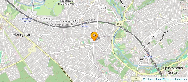 localisation de l'entreprise VIE ETERNELLE à YERRES