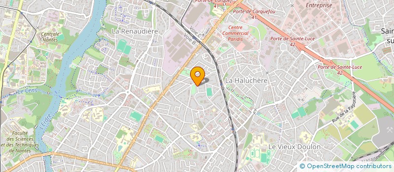 localisation de l'entreprise VIE LIBRE ASS CONTRE ALCOOLISME à NANTES