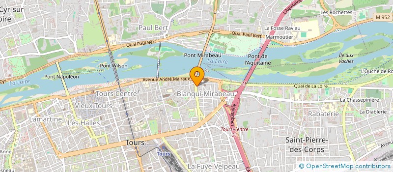 localisation de l'entreprise VIE LIBRE MOUV NAT BUVEURS à TOURS