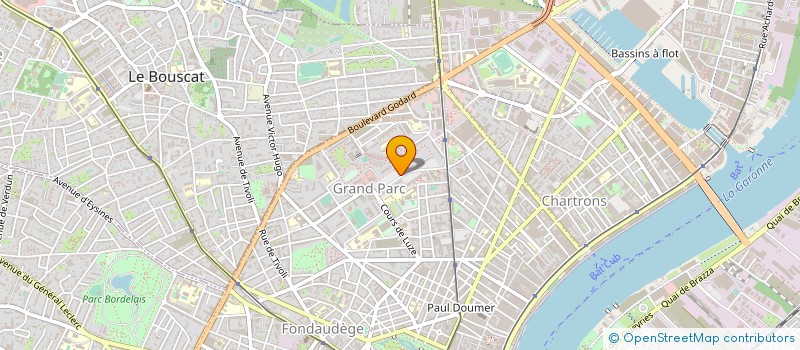 localisation de l'entreprise VIE RADIEUSE à BORDEAUX