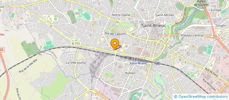 localisation de l'entreprise VIE RAGE à SAINT-BRIEUC