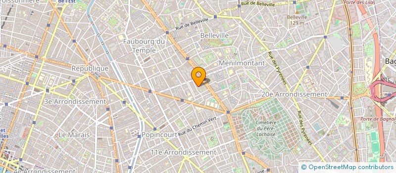 localisation de l'entreprise VIE RETRAITE PROTECTION  PARIS