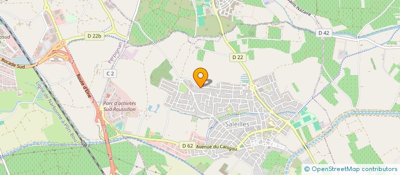 localisation de l'entreprise VIE-SABATER  SALEILLES