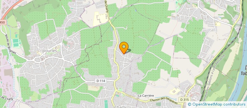 localisation de l'entreprise VIE SANS SOUCIS  CHARLY