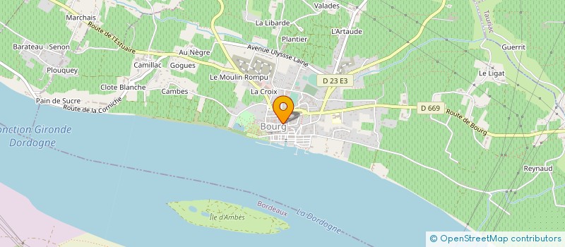 localisation de l'entreprise VIE SAUVAGE à BOURG