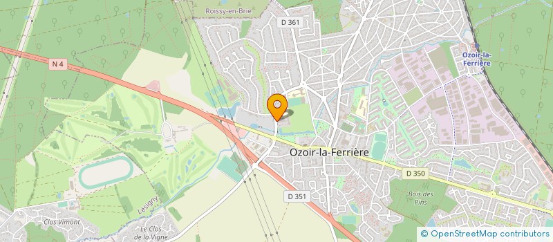 localisation de l'entreprise VIE SPORTIVE OZO PHORICIENNE à OZOIR-LA-FERRIERE