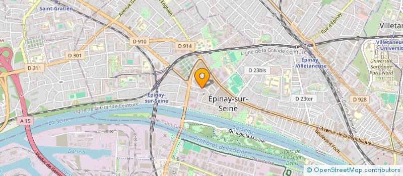 localisation de l'entreprise VIE'TUOSES ( VTO ) à EPINAY-SUR-SEINE