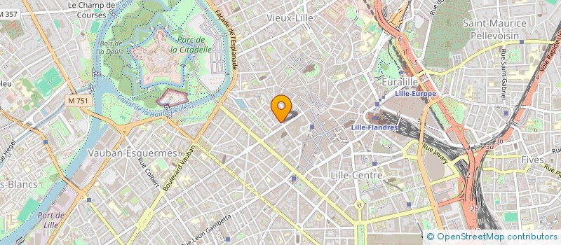 localisation de l'entreprise VIE (VACHERAND IMMOBILIER ENTREPRISE)  LILLE