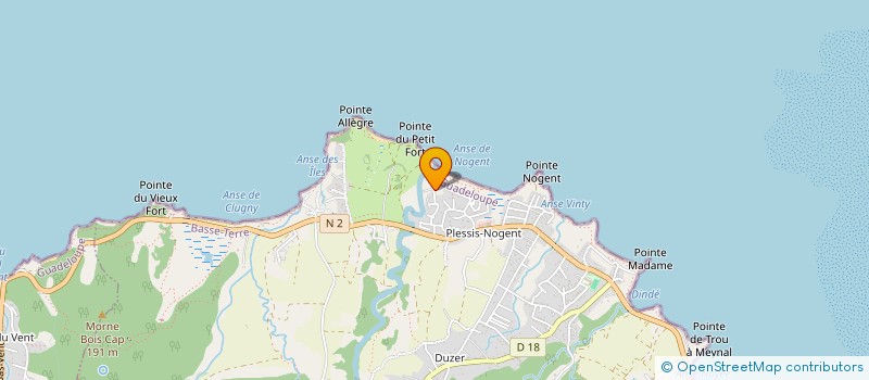 localisation de l'entreprise VIE VENT CONSCIENCE  SAINTE-ROSE