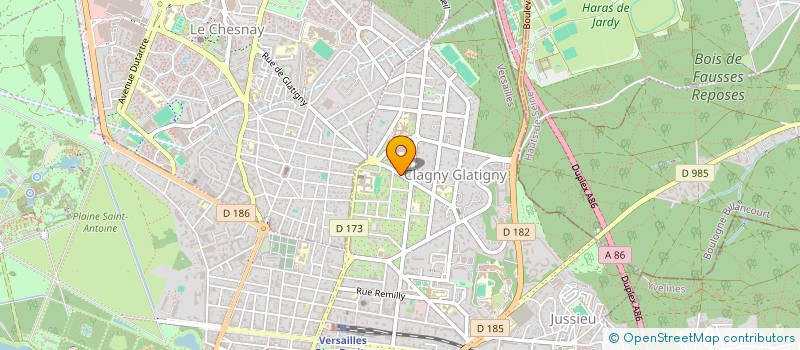 localisation de l'entreprise VIE4VIE à VERSAILLES