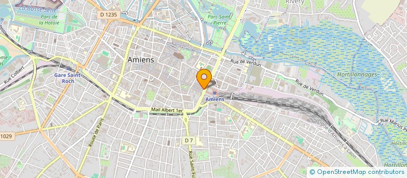 localisation de l'entreprise VIEAMI  AMIENS