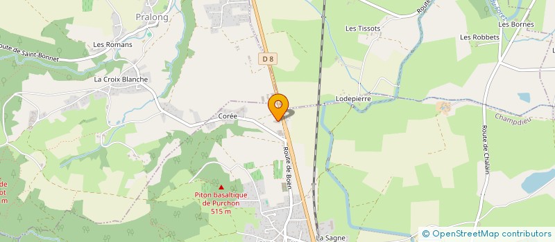 localisation de l'entreprise VIEBOIS à CHAMPDIEU