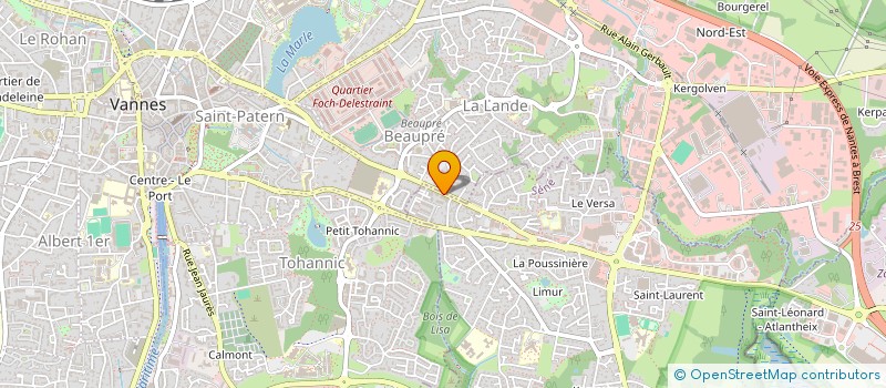 localisation de l'entreprise VIECLER à SENE