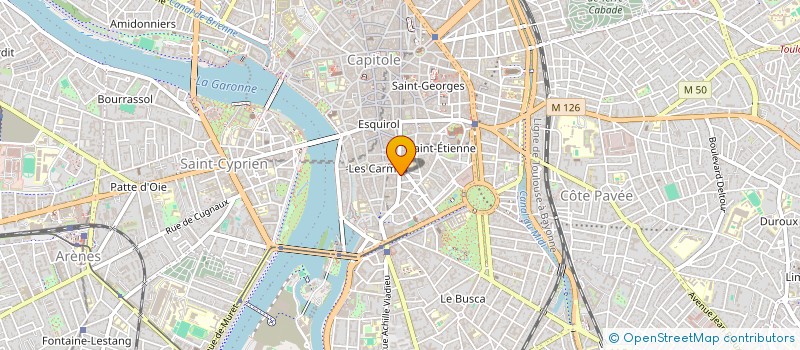 localisation de l'entreprise VIECONNECT SAS à TOULOUSE