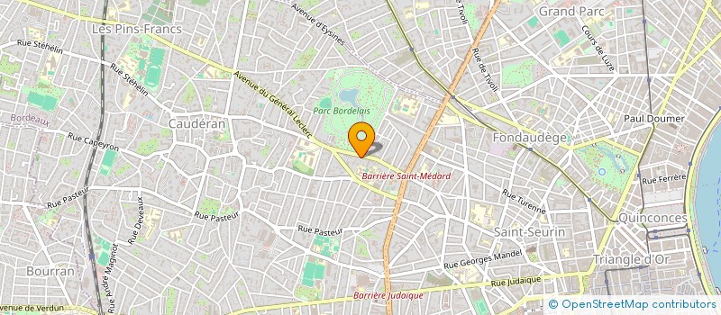localisation de l'entreprise VIEFVILLE 2 à BORDEAUX