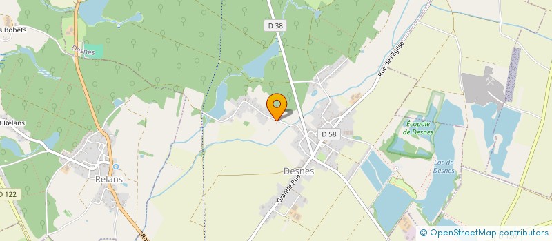 localisation de l'entreprise VIEIL HOPITAL  DESNES