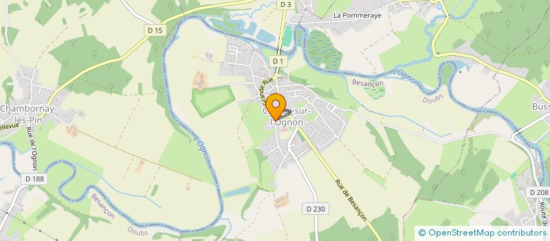 localisation de l'entreprise VIEILLE JULIEN  CUSSEY-SUR-L'OGNON