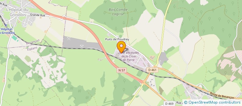 localisation de l'entreprise VIEILLE MATERIAUX à ETALANS