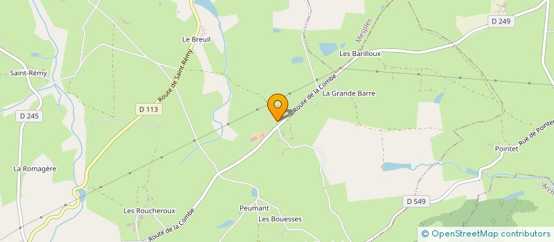 localisation de l'entreprise VIEILLE VIGNE  SAINT-SAUVIER