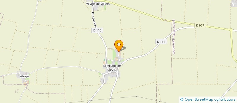 localisation de l'entreprise VIEILLES CHARRUES  CHAUSSY