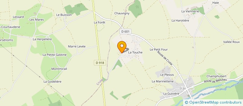 localisation de l'entreprise VIEILLES MANIVELLES à IRAI