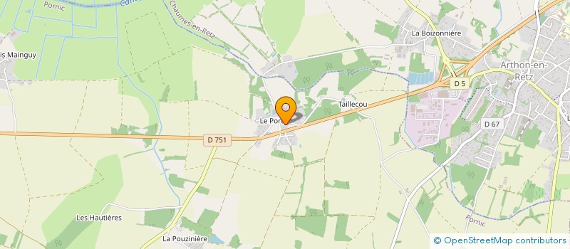 localisation de l'entreprise VIEILLES PIERRES  PORNIC