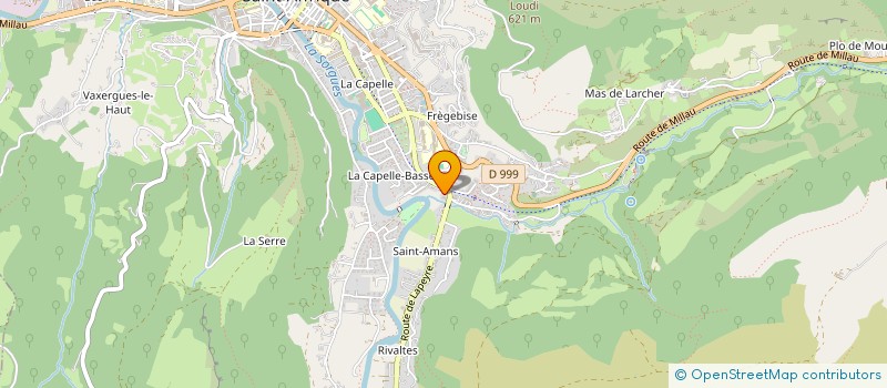 localisation de l'entreprise VIEIRA  SAINT-AFFRIQUE