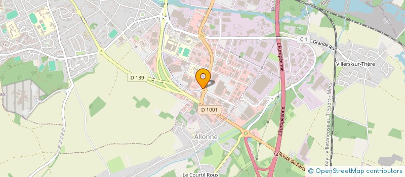 localisation de l'entreprise VIEIRA AND CO à BEAUVAIS