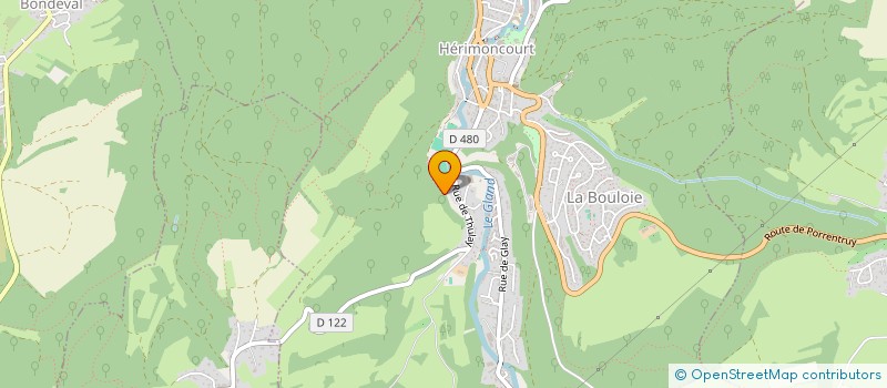 localisation de l'entreprise VIEIRA HABITAT  HERIMONCOURT