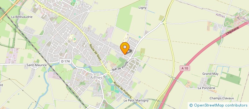 localisation de l'entreprise VIEIRA INVEST  AIFFRES