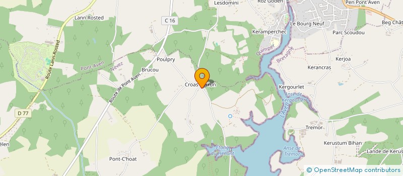 localisation de l'entreprise VIEIRA JOLY  NEVEZ