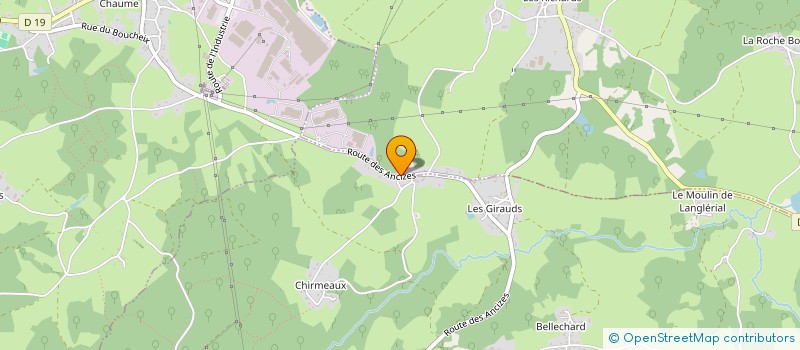 localisation de l'entreprise VIEIRA-SUCHET  SAINT-GEORGES-DE-MONS