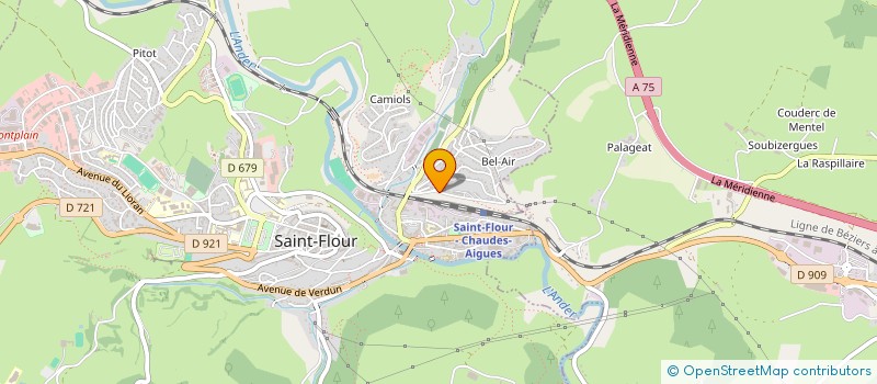 localisation de l'entreprise VIEITEZ STE CONSTRUCTION à SAINT-FLOUR