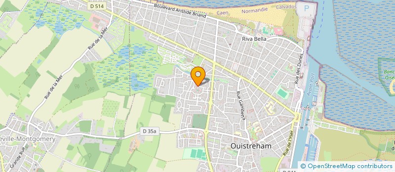 localisation de l'entreprise VIEL  OUISTREHAM