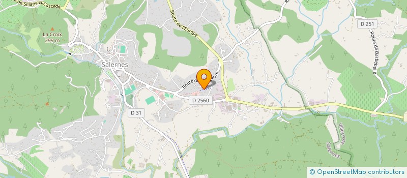 localisation de l'entreprise VIEL DALMASSO CONSTRUCTIONS  SALERNES