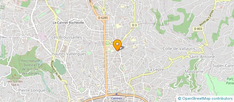 localisation de l'entreprise VIELLE ET COMPAGNIE à CANNES
