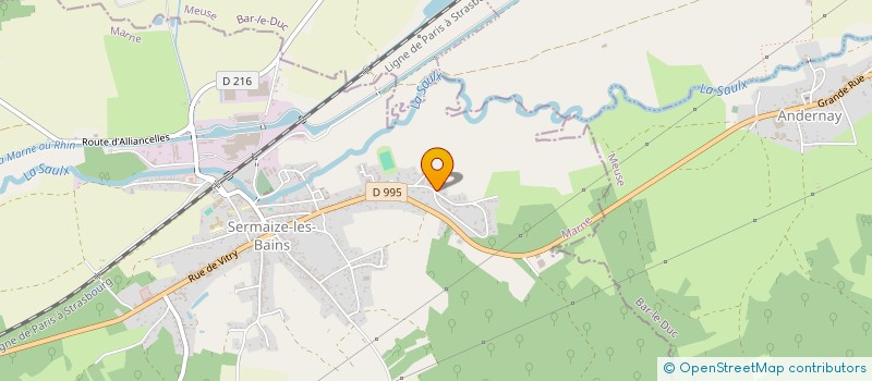 localisation de l'entreprise VIELLES CAISSES OLD SCHOOL  SERMAIZE-LES-BAINS